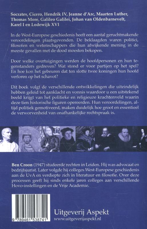 Achterkant van Van Gifbeker tot guillotine