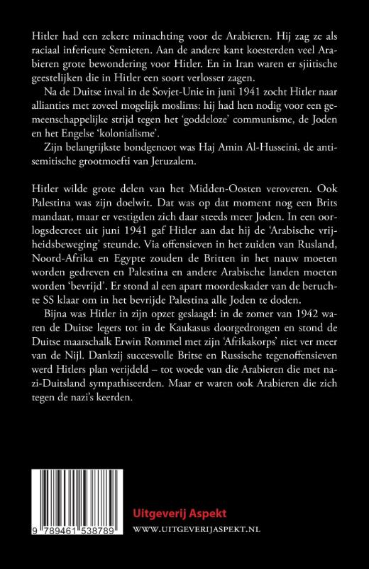 Achterkant van Hitler en de Arabieren