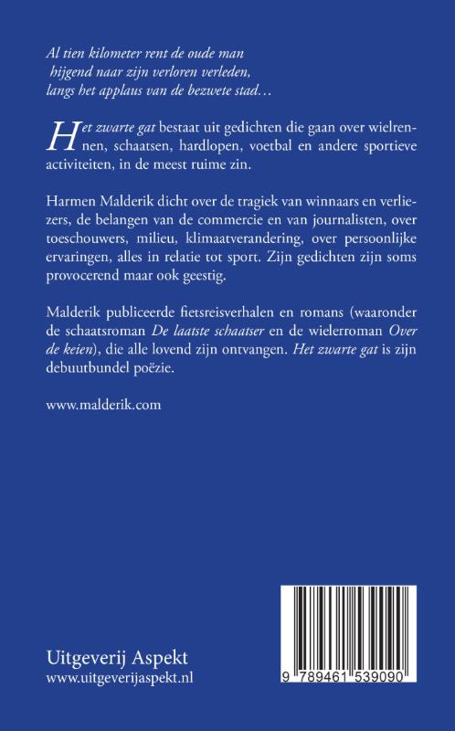 Achterkant van Het zwarte gat