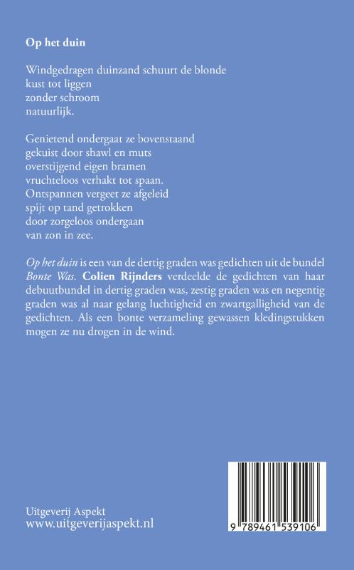Achterkant van Bonte was