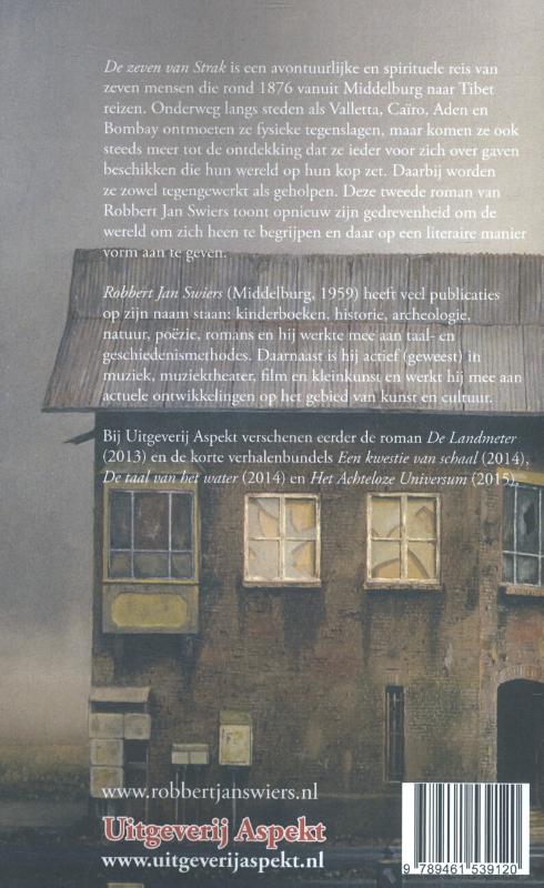Achterkant van De zeven van Strak