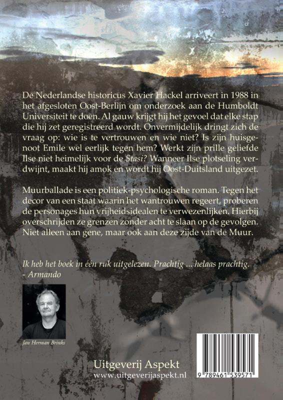 Achterkant van Muurballade