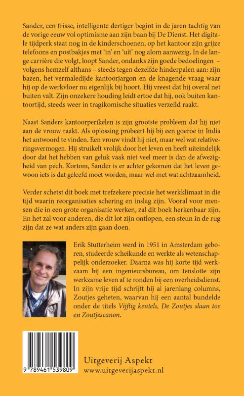 Achterkant van Mijn dagen bij de dienst