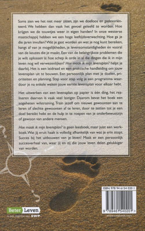 Achterkant van Hoe maak ik mijn levensplan?