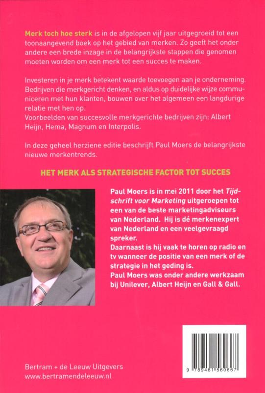 Achterkant van Merk toch hoe sterk