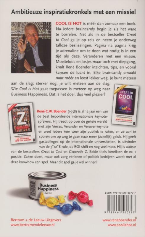 Achterkant van Cool is hot