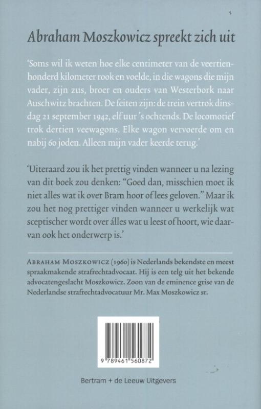 Achterkant van Abraham Moszkowicz