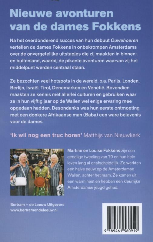 Achterkant van Ouwehoeren op reis