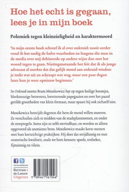 Achterkant van Onkruid