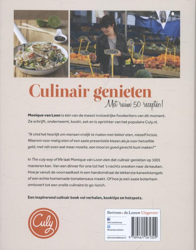 Achterkant van The culy way of life