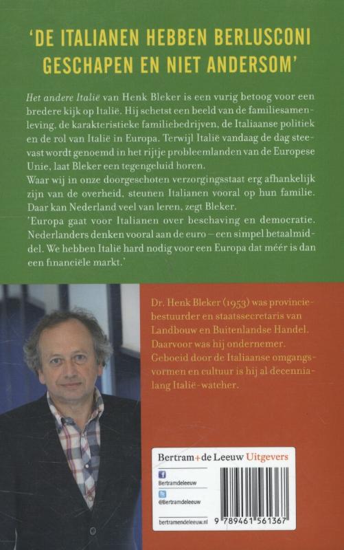 Achterkant van Het andere Italie