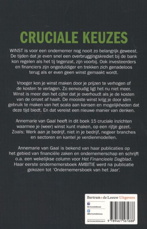 Achterkant van Winst