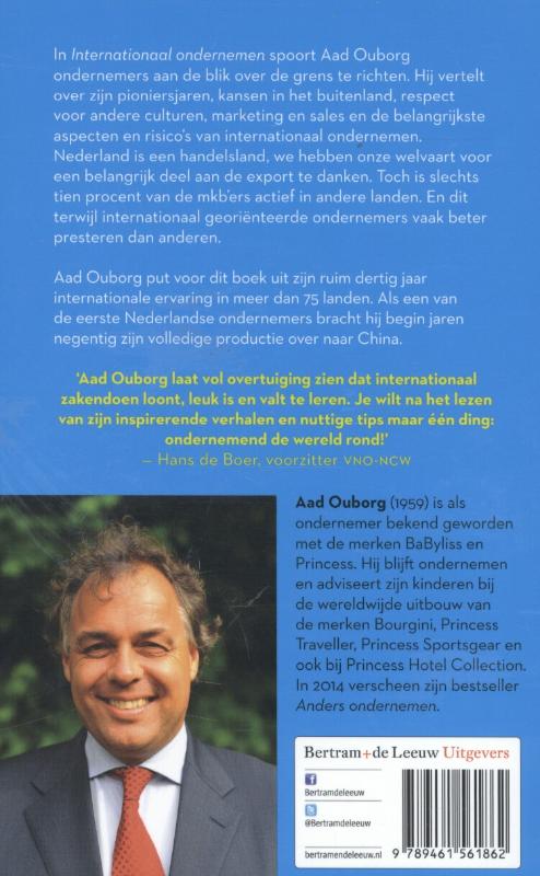 Achterkant van Internationaal ondernemen