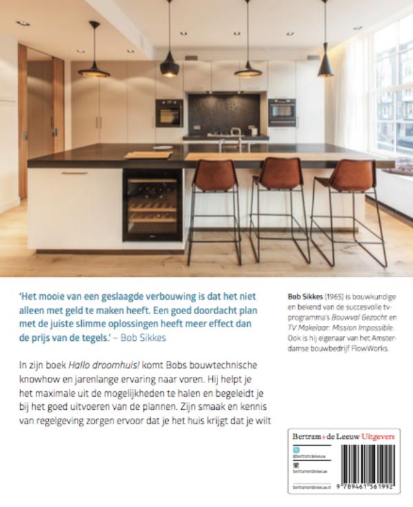 Achterkant van Hallo droomhuis!