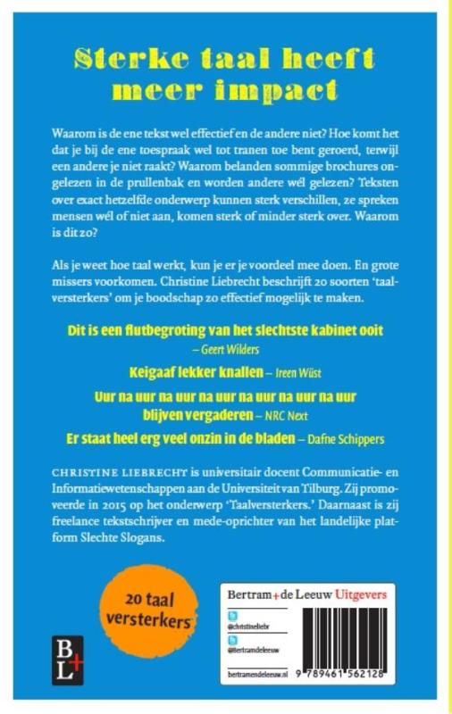 Achterkant van Fantastisch om hier te zijn!