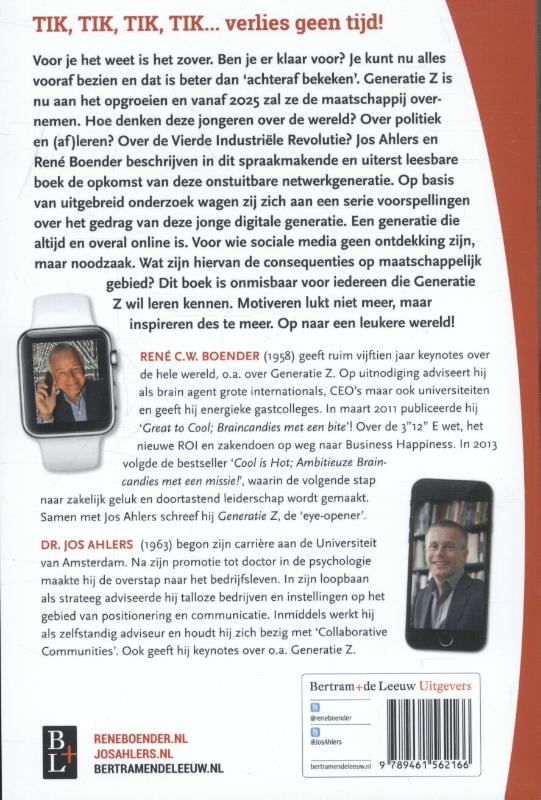 Achterkant van Generatie Z - En de vierde industriële revolutie