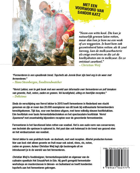 Achterkant van Verrot Lekker