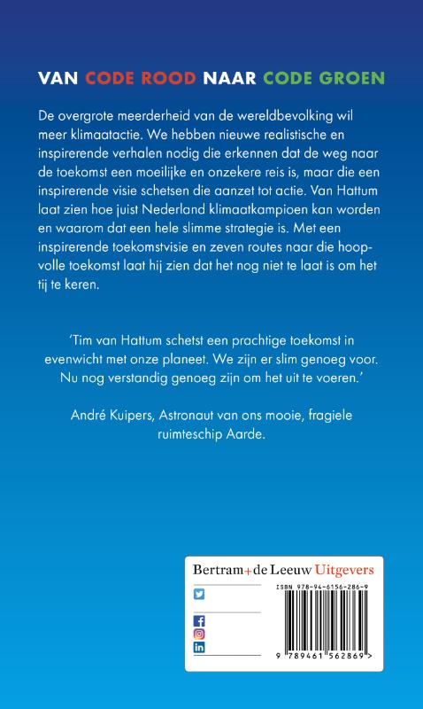 Achterkant van Klimaatkampioen
