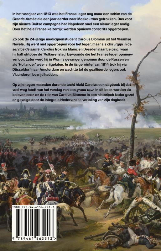 Achterkant van Chirurgijn van Napoleon