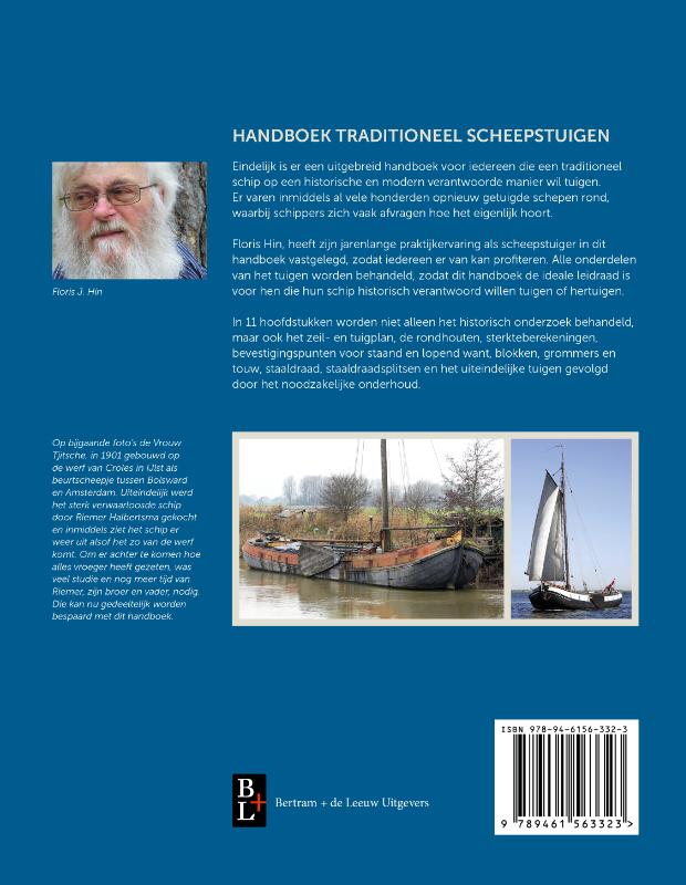 Achterkant van Handboek Traditioneel scheepstuigen