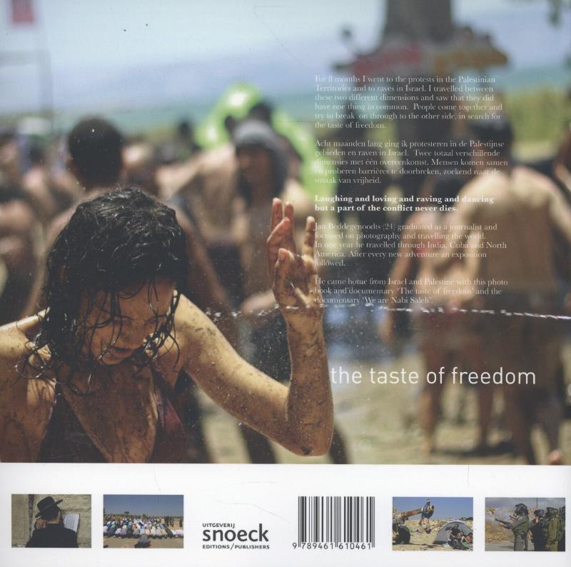 Achterkant van The taste of freedom