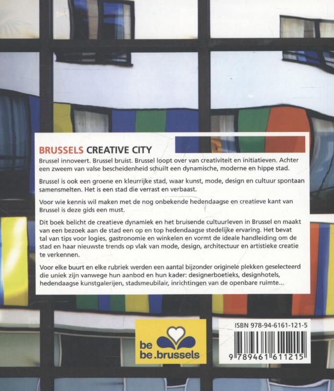 Achterkant van Brussels creative city