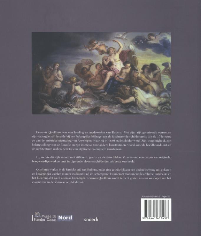 Achterkant van Erasmus quellinus