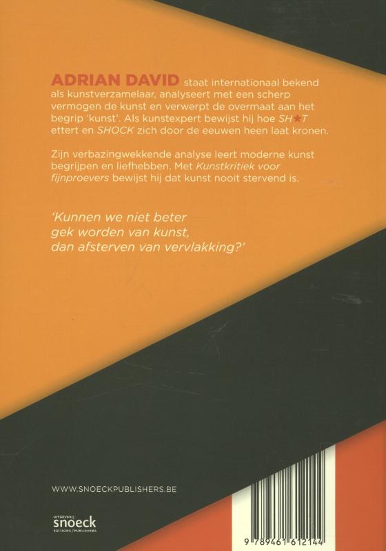 Achterkant van Shitshock art