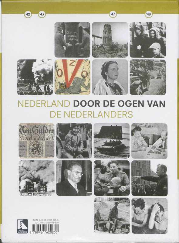 Achterkant van 4 1940-1949 de jaren 40