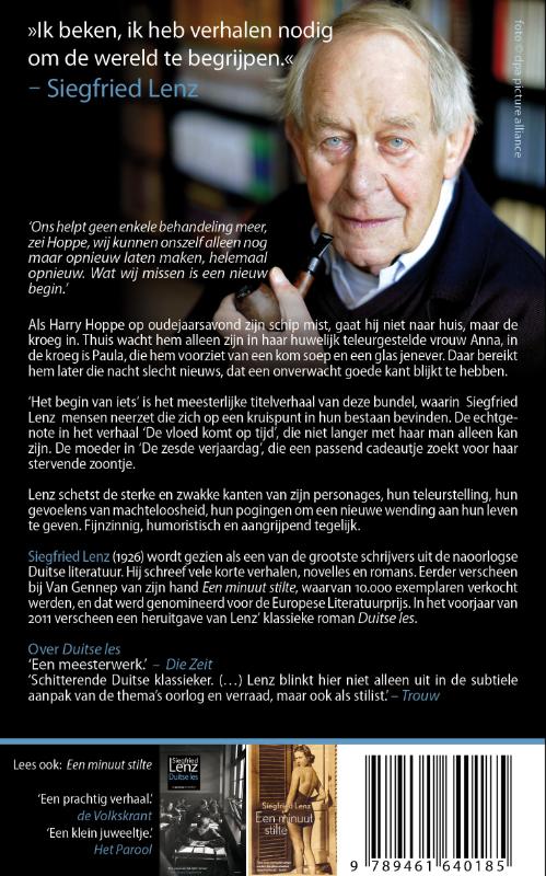 Achterkant van Het begin van iets