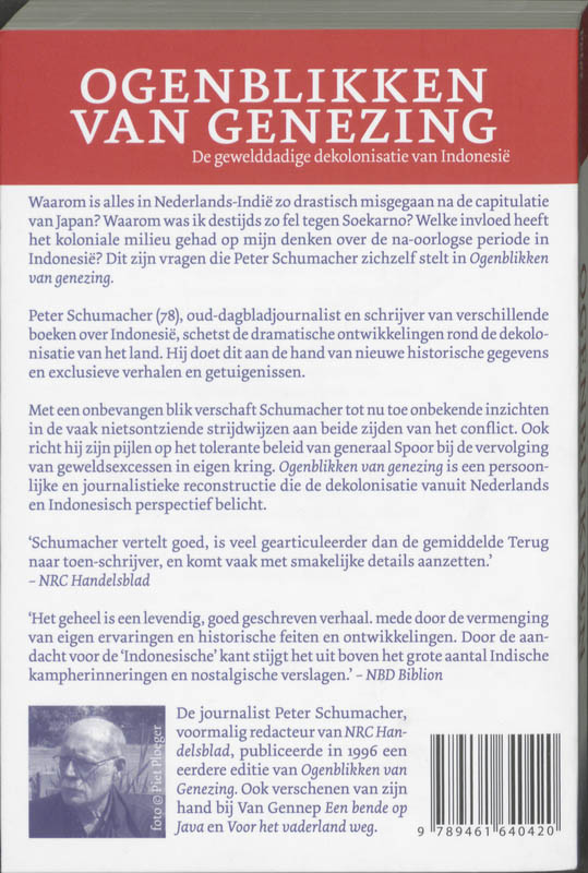 Achterkant van Ogenblikken van genezing