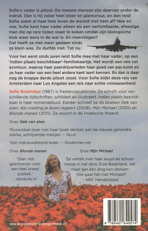 Achterkant van Indien plaats beschikbaar