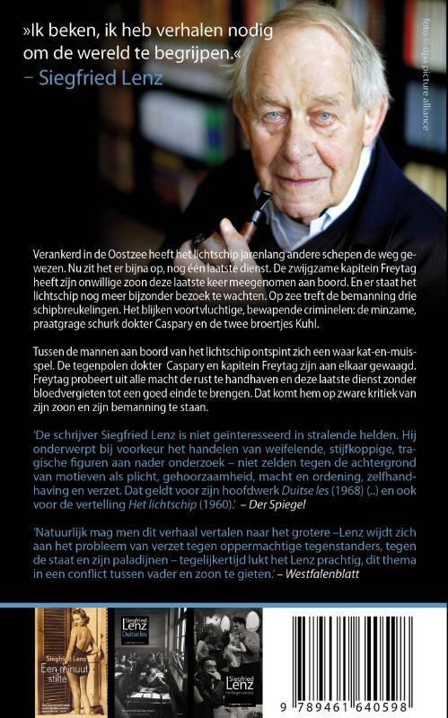 Achterkant van Het lichtschip