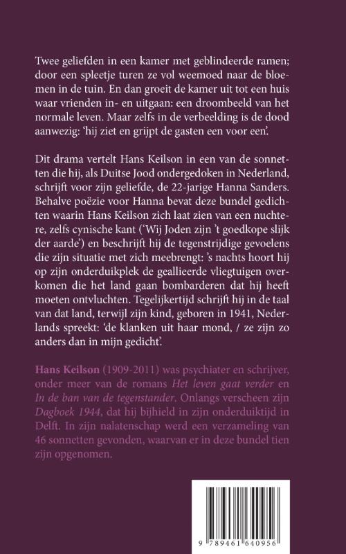 Achterkant van Ballade van de aardse Jood