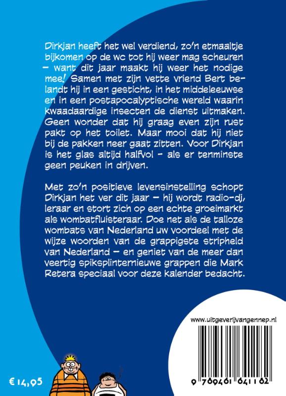 Achterkant van 2013