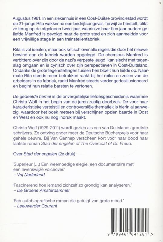 Achterkant van De gedeelde hemel
