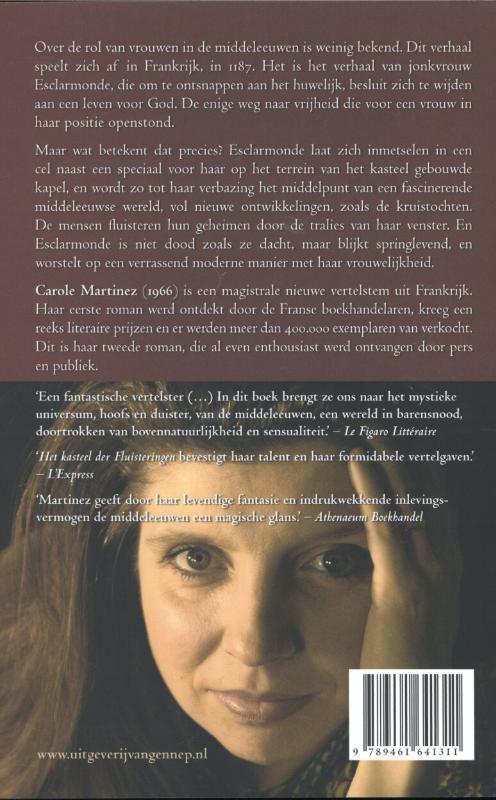 Achterkant van Het kasteel der fluisteringen