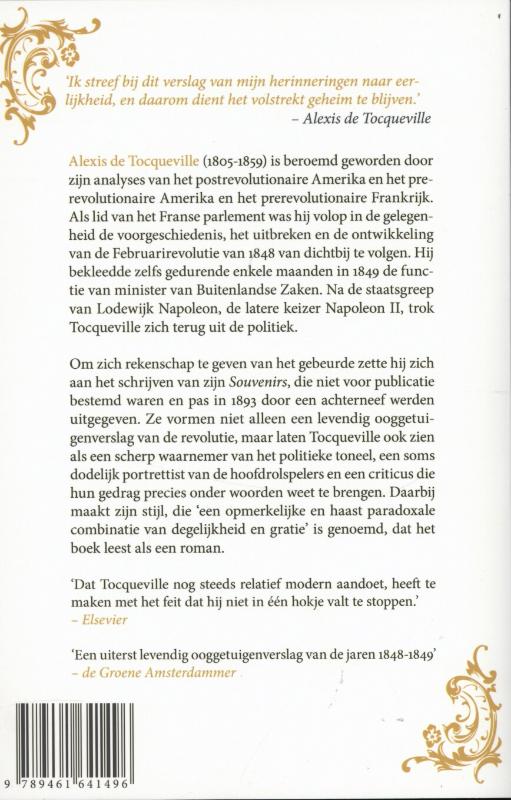 Achterkant van Herinneringen