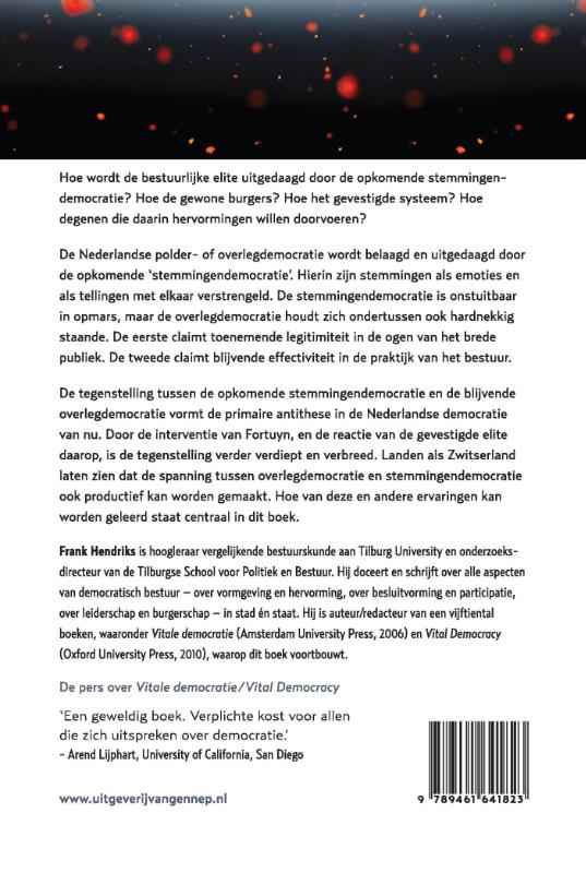 Achterkant van Democratie onder druk