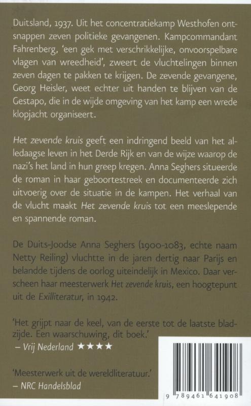Achterkant van Het zevende kruis