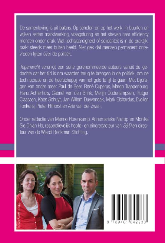 Achterkant van Tegenwicht