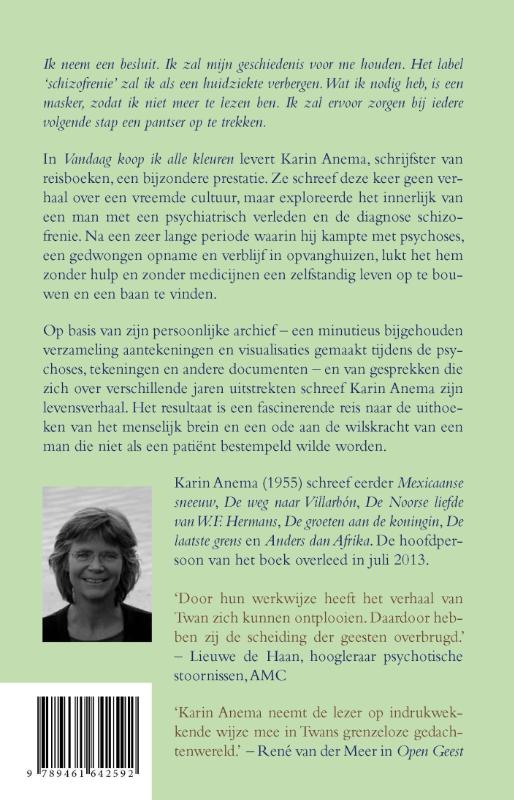 Achterkant van Vandaag koop ik alle kleuren