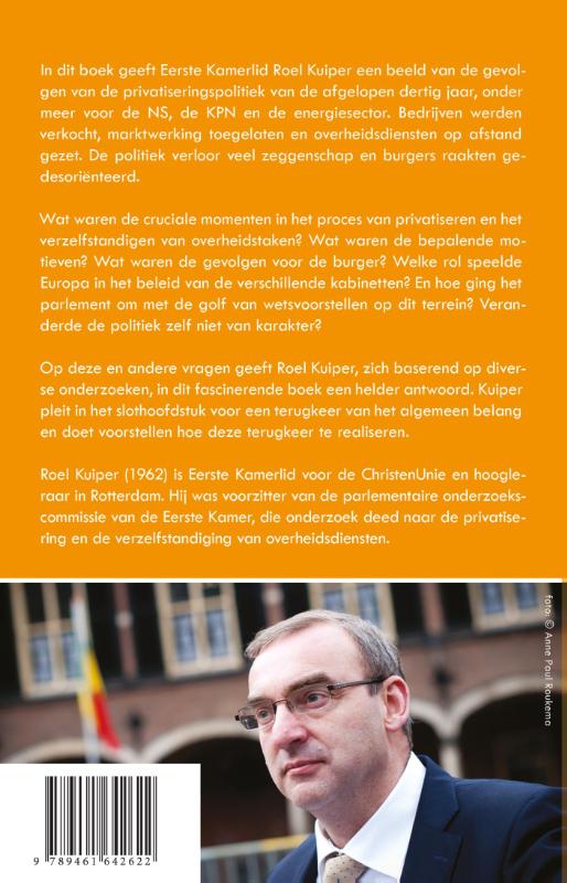 Achterkant van De terugkeer van het algemeen belang