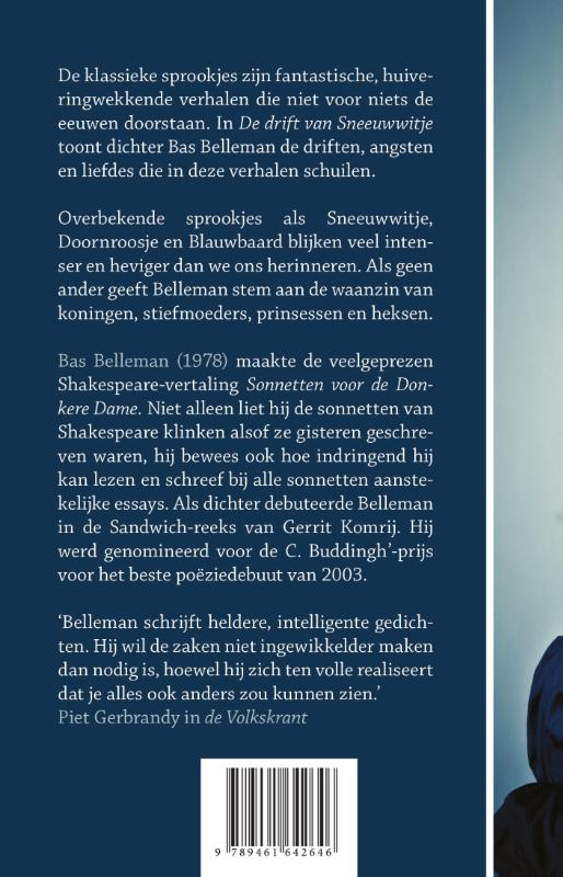 Achterkant van De drift van Sneeuwwitje