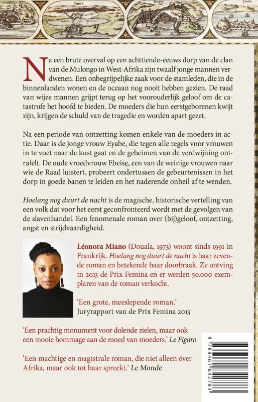 Achterkant van Hoelang nog duurt de nacht