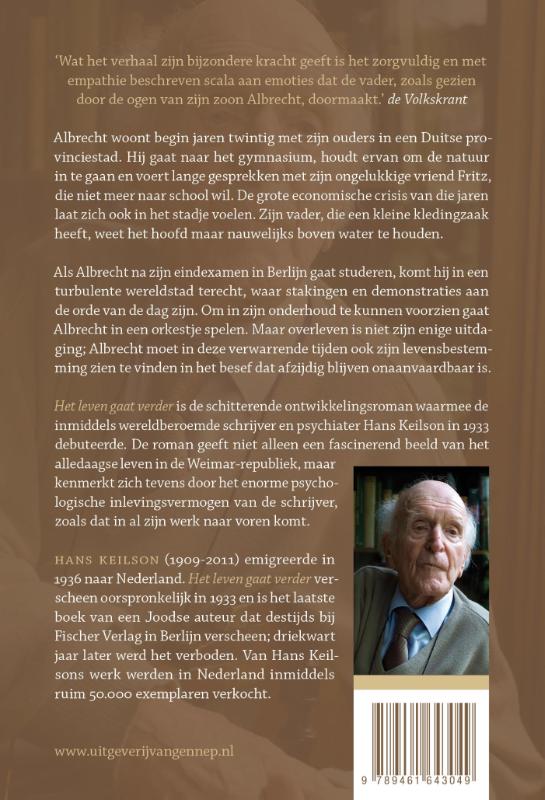 Achterkant van Het leven gaat verder