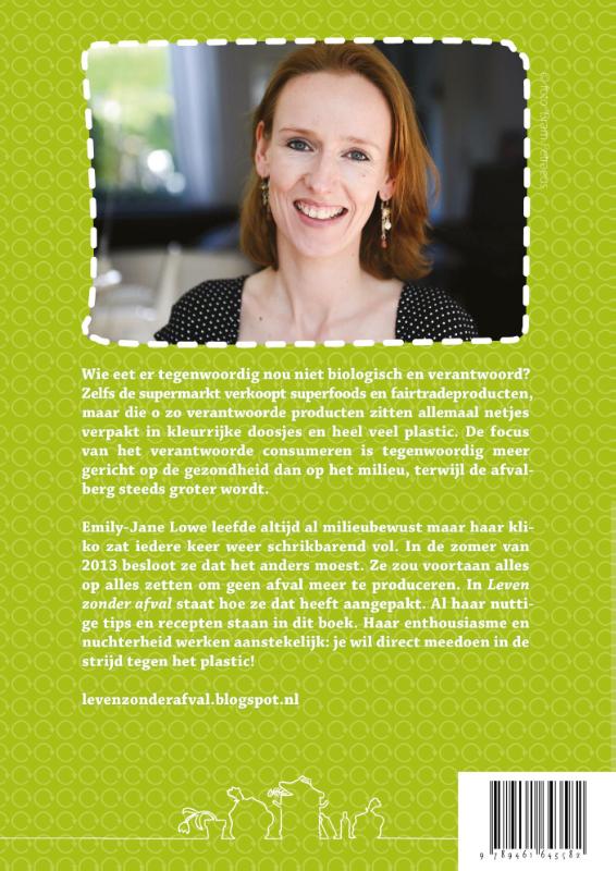 Achterkant van Leven zonder afval