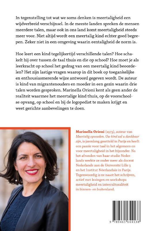 Achterkant van Het meertalige kind