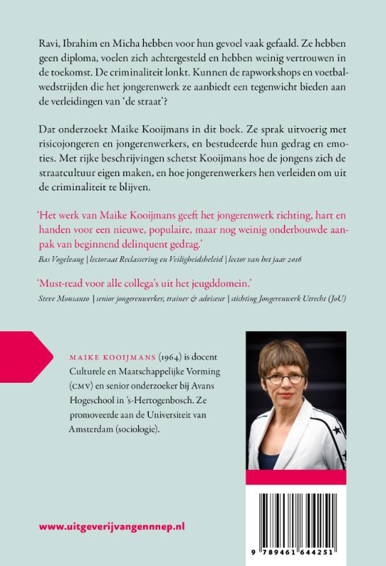 Achterkant van Talent van de straat