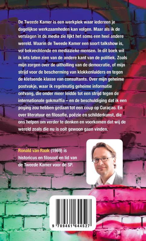 Achterkant van De Tweede Kamer is geen talkshow